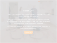 Tablet Screenshot of leodaiuto.com